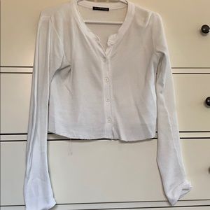 Brandy Melville waffle button up